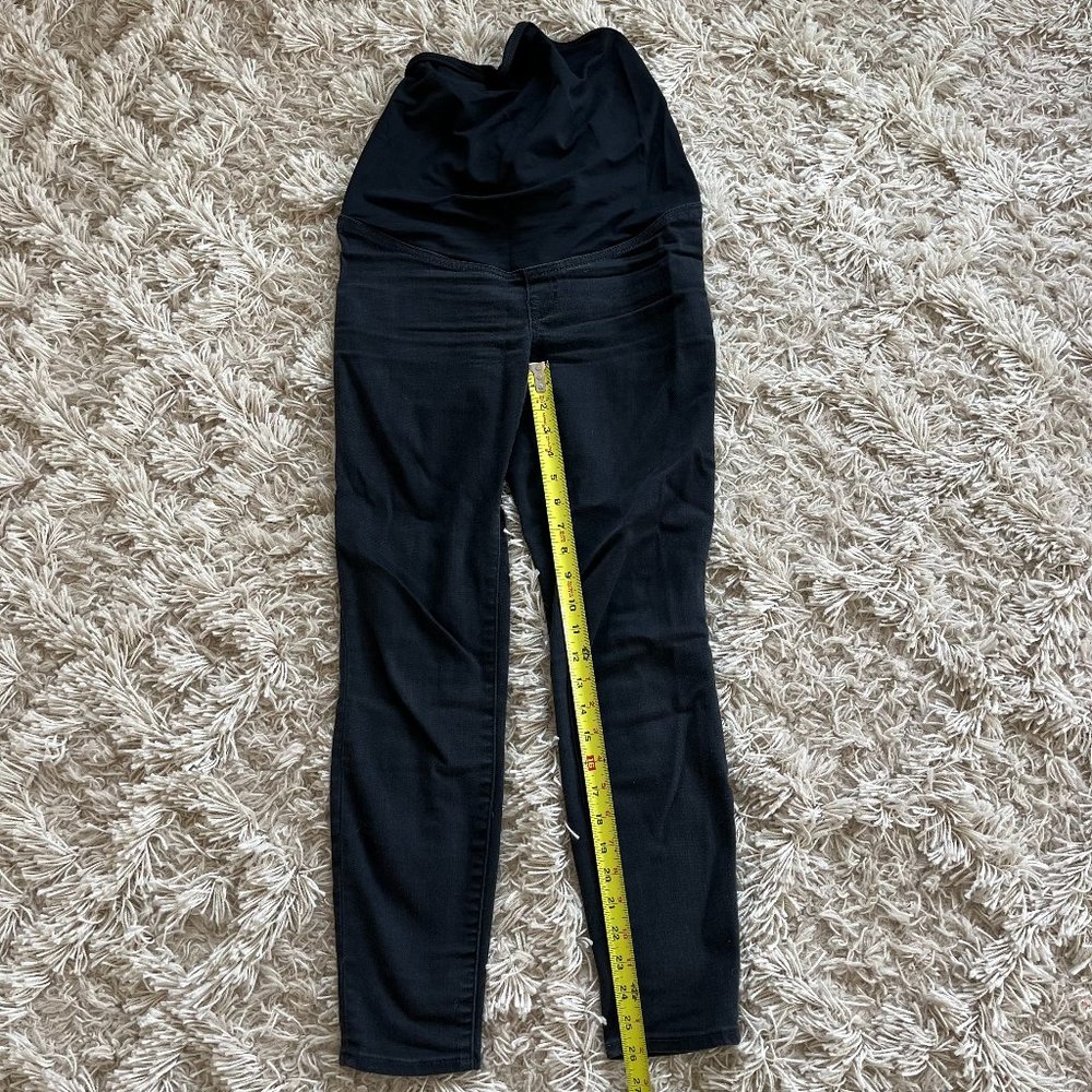 Madewell Maternity Over-the-Belly Skinny Jeans in Lunar Wash size 26